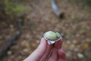 Autumn Greens Ring IV- Size 7.5