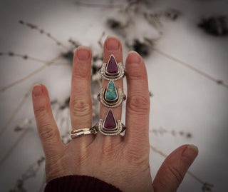 Cleopatra Ring-Turquoise Size 7.25/7.5