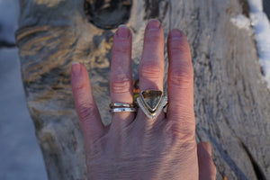 Cleopatra Ring-Montana Agate Size 8