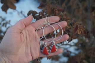 Plain Jane Hoops- Rosarita