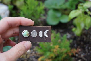 La Luna Post Set-Green Turquoise