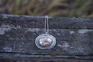 Mantra Necklace- “Crazy Brave“
