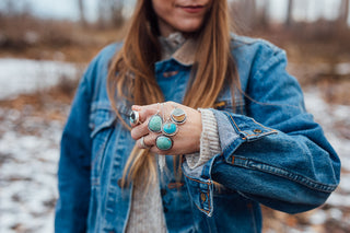 Calamity Necklace- Kingman Turquoise