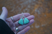 Load image into Gallery viewer, Essential Earrings- Green Kingman Turquoise
