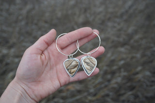 Migration Reversible Hoop Earrings