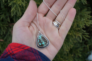 Calamity Necklace- Number 8 Turquoise