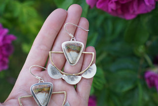 A Burst of Light Half Hoops