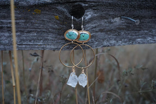 Lucent Hoop Dangles