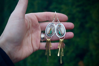 A River Runs Through It Fringe Earrings