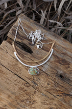 Load image into Gallery viewer, Cascade Necklace-Green Compass Turquoise
