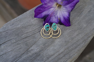 Aura Convertible Post Earrings-Small