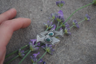 Freestone Post Earrings