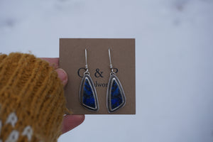 Essential Earrings- Lapis Lazuli