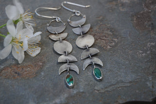 La Luna Earrings- Sterling Silver