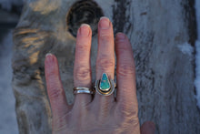 Load image into Gallery viewer, Cleopatra Ring-Turquoise Size 7.25/7.5
