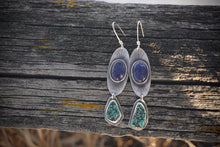 Load image into Gallery viewer, Pinnacle Earrings- Lapis and Turquoise
