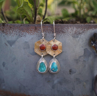 Honeycomb Earrings