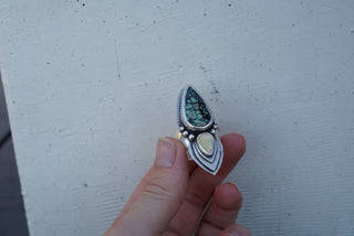 FOR STELLA Opal + Variscite Ring