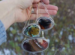 Calamity Statement Necklace- Turquoise