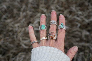 Bellatrix Ring- Agate Size 9
