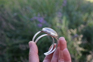 Horizon Cuff- Landscape Jasper