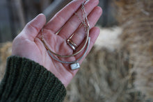 Load image into Gallery viewer, Cascade Necklace- White Buffalo
