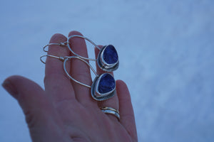 Utah Earrings- Sodalite