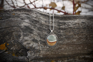 Calamity Necklace- Desert Picture Jasper
