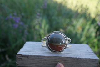 Horizon Cuff- Landscape Jasper