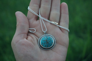 Calamity Necklace- Blue Turquoise