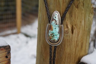 Lariat Bolo- Turquoise