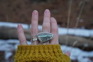 A River Runs Through It Ring- Size 7.75