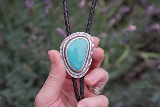 Lariat Bolo- Turquoise