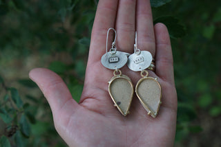 Sage and Sky Earrings