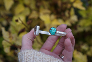 Space Between Cuff- Wild Horse and Turquoise
