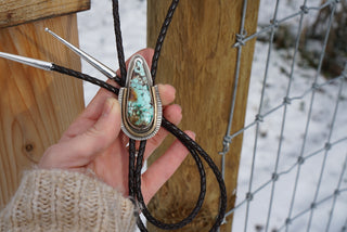 Lariat Bolo- Turquoise