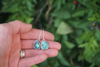 The Little Things Earrings- Carlin Turquoise
