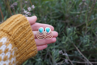 Aura Convertible Post Earrings