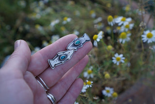 Freestone Post Earrings