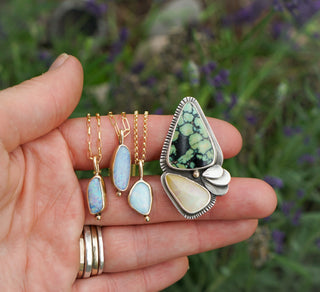 Gold Opal Necklace II