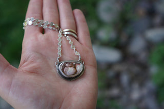 Pearl Moon Necklace Set- Wild Horse Magnesite