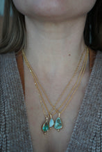 Load image into Gallery viewer, Gold Opal Necklace
