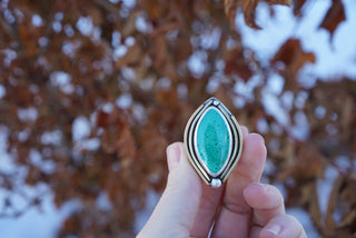 O'Keefe Ring- Malachite Size 6