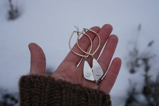 Venus Earrings II- Lapis Lazuli