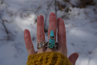 Kintsugi Tower Ring- Size 8.5