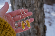 Load image into Gallery viewer, Rain Earrings- Mexican Amber
