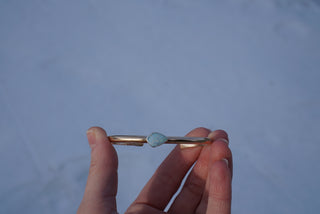 Aphrodite Cuff- 14K Goldfill + Opal