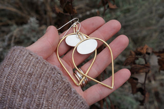 Bird’s Eye Earrings- Turquoise