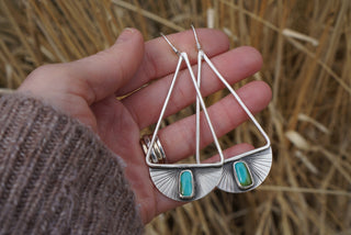 Dawn Earrings- Silver