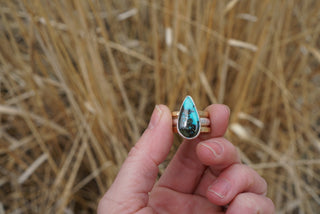 Companions Ring Set- Turquoise Size 7